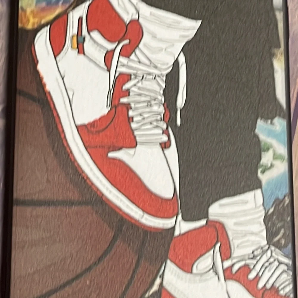 5for$10 Animated Basketball Sport Shoes IPhone 12 Pro Max Phone Case - NWT